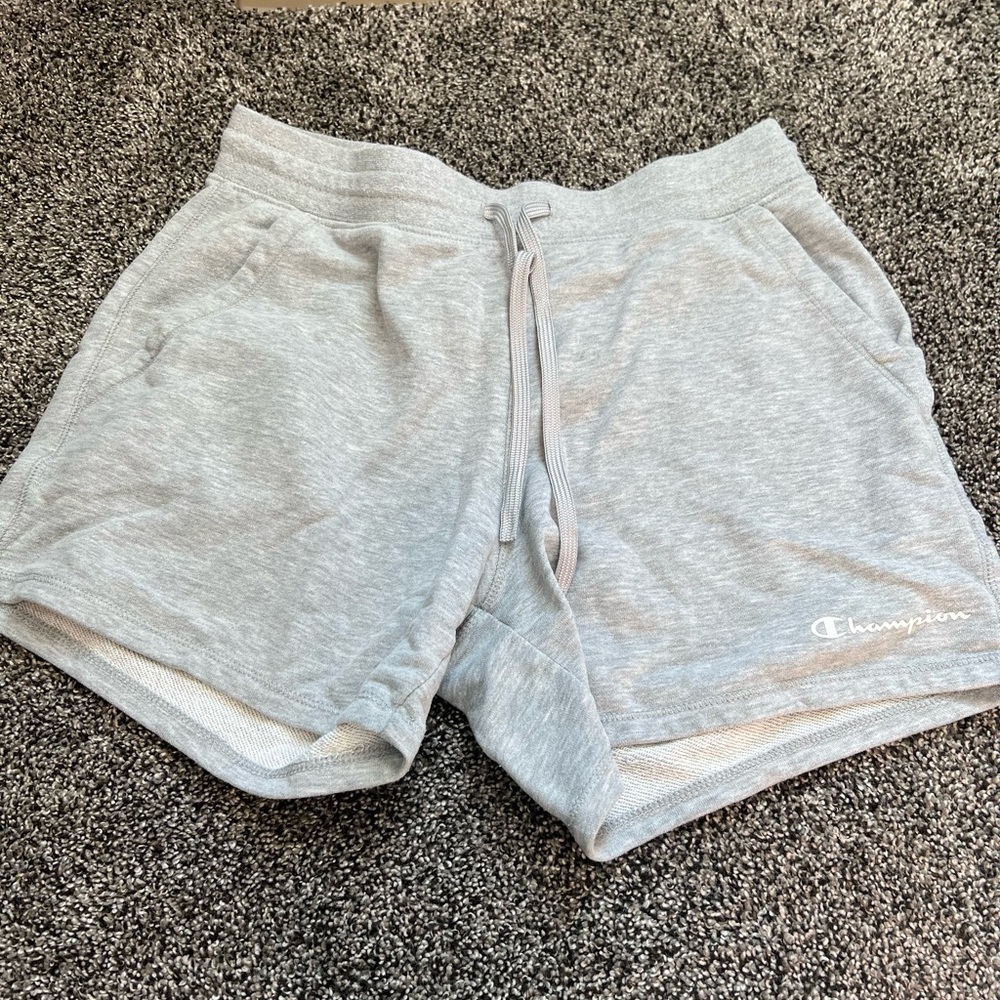 Champion Light Gray Athletic Shorts
